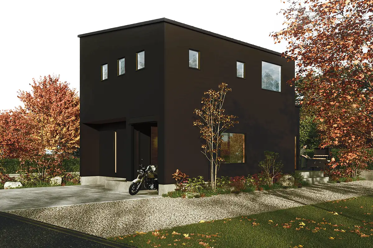 無垢スタイルの見学会 外観5